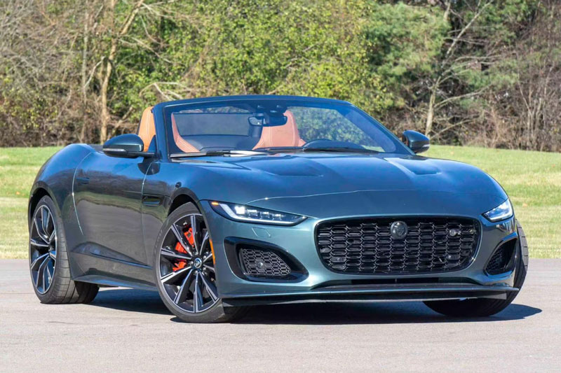 Jaguar F-Type Convertible.