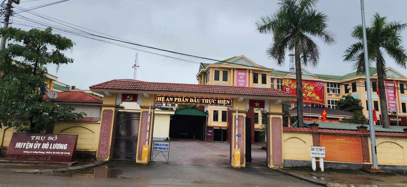 Trụ sở Huyện ủy Đô Lương