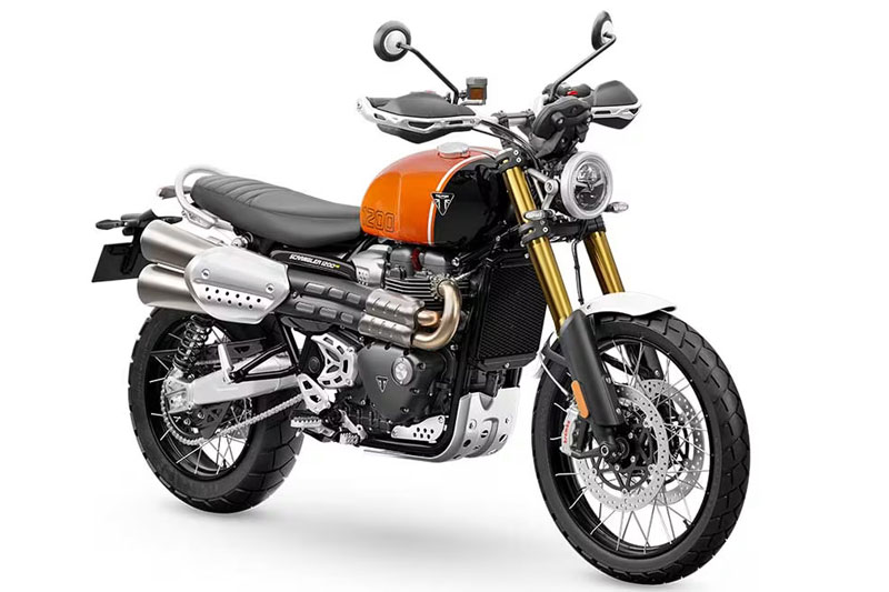 Triumph Scrambler 1200 XE.