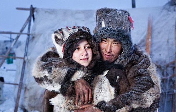 Bộ tộc người Eskimo.