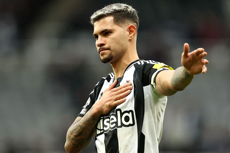 Bruno Guimaraes. Ảnh: Getty.