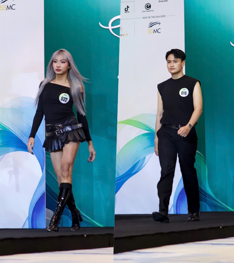 Thí sinh tham gia casting