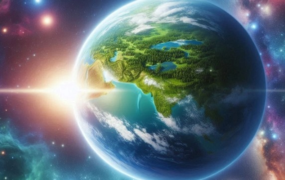 Sự sống giống Trái Đất có thể tồn tại ở các hành tinh quay quanh sao lùn trắng - Minh họa AI