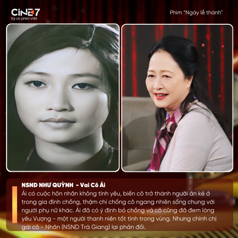 NSND Như Quỳnh - vai Cô Ái