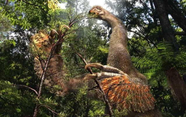 Loài khủng long mới được phát hiện Duonychus tsogtbaatari có hai móng vuốt hình lưỡi liềm dài bất thường ở mỗi bàn tay.