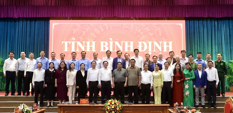 Công an tỉnh Bình Định bảo đảm an ninh, an toàn đoàn công tác của Thủ tướng Chính phủ Phạm Minh Chính thăm và làm việc tại Bình Định trong dịp kỷ niệm 50 năm Ngày giải phóng tỉnh.