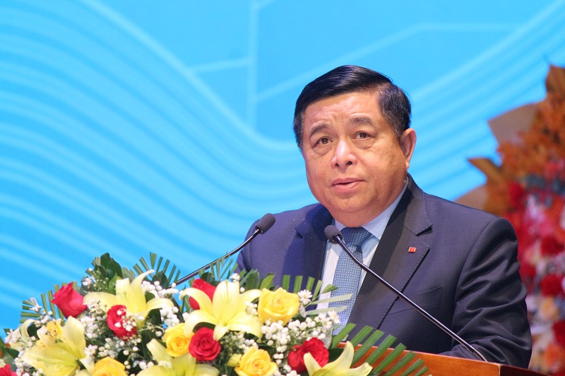 Phó Thủ tướng Chính phủ Nguyễn Chí Dũng phát biểu chỉ đạo tại Hội nghị xúc tiến đầu tư tỉnh Bình Định năm 2025.