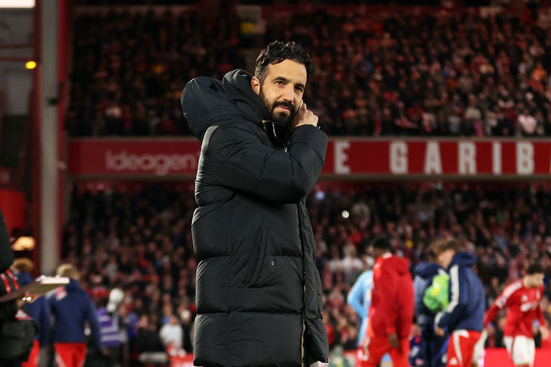 HLV Amorim đối mặt với nguy cơ bị sa thải. Ảnh: Getty.