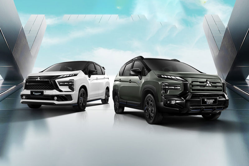 Mitsubishi Xpander HEV Play và Xpander Cross HEV Play.