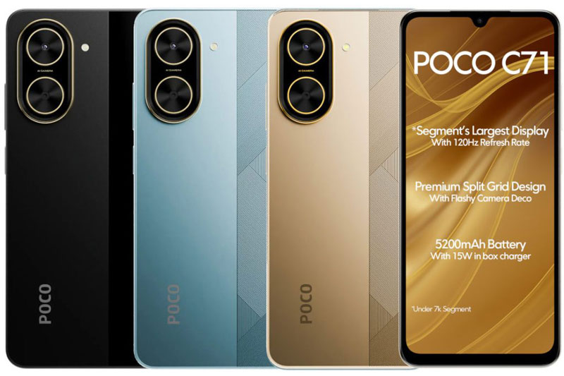 Xiaomi Poco C71.