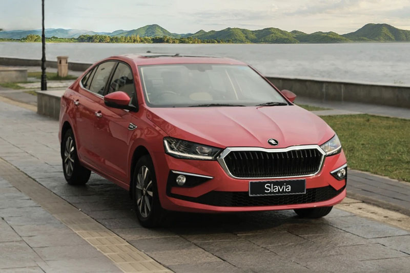 Skoda Slavia tại Ấn Độ.