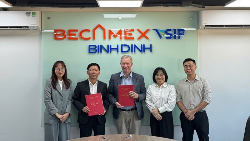 Công ty Mascot International A/S và Becamex VSIP Bình Định đã chính thức ký kết hợp đồng đầu tư dự án 