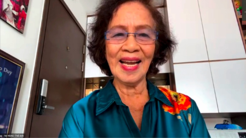 Nghệ sĩ Thu Hằng - vợ cố NSND Thế Anh