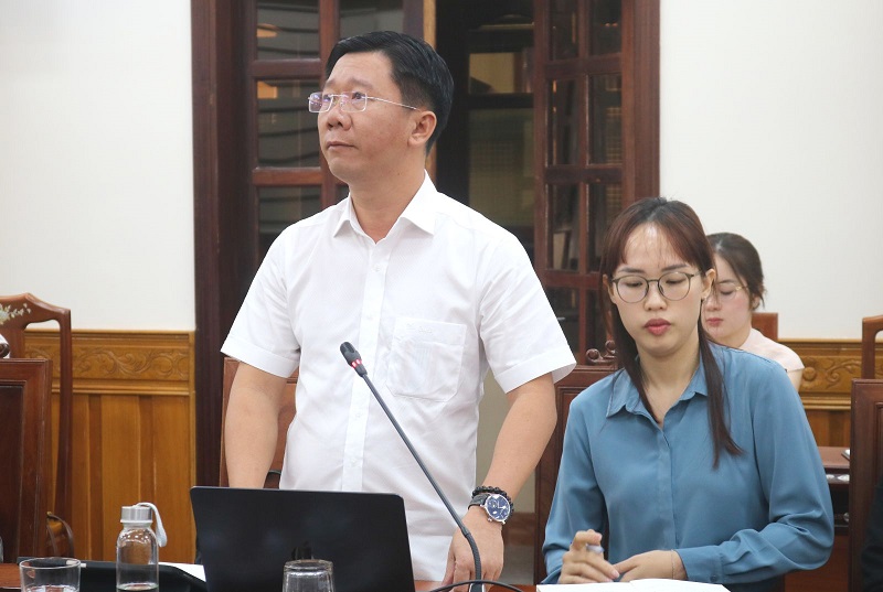 Ông Nguyễn Văn Lăng - Tổng Giám đốc Công ty Cổ phần Becamex Bình Định, chủ đầu tư Khu Công nghiệp, Đô thị và Dịch vụ Becamex VSIP Bình Định, kiến nghị