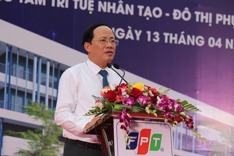 ông Phạm Anh Tuấn - Chủ tịch UBND tỉnh Bình Định, phát biểu chào mừng.