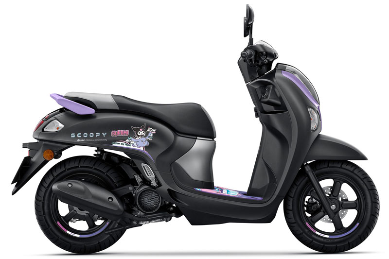 Honda Scoopy Kuromi Limited Edition.