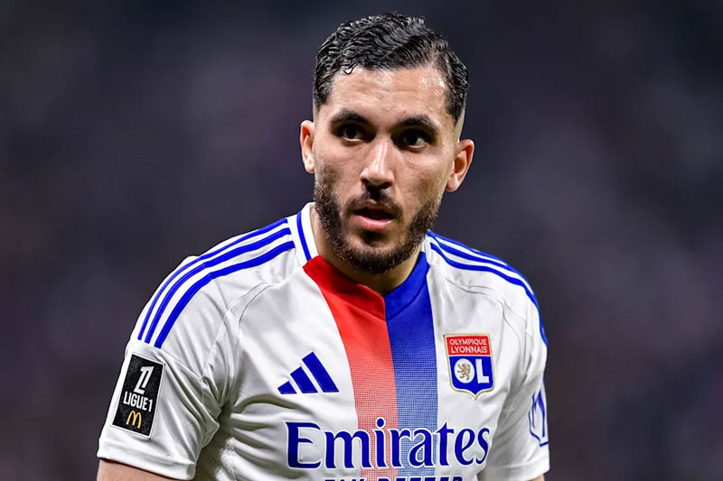 Rayan Cherki. Ảnh: Getty.