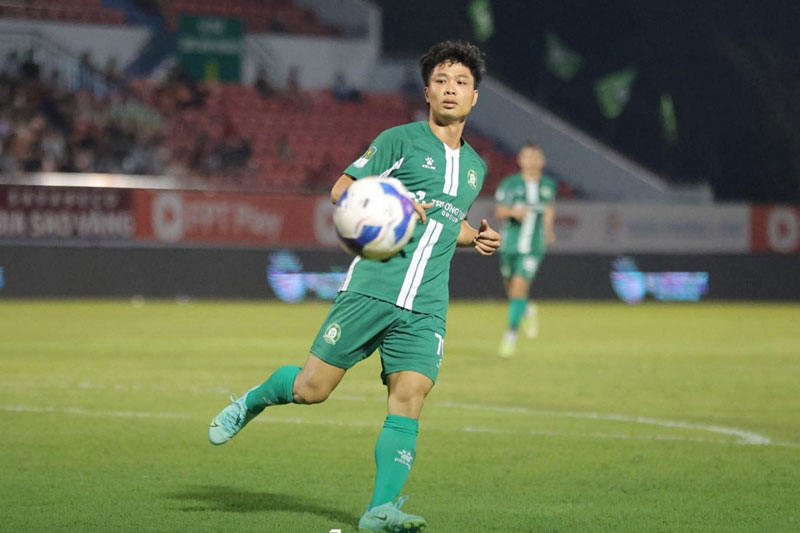 Công Phượng tiếp tục thi đấu tốt. Ảnh: Trường Tươi Bình Phước.