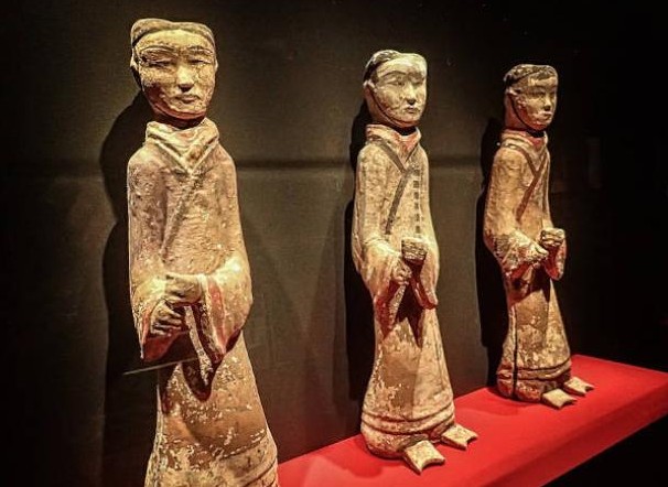 Tượng đất mô tả những người lính nhà Hán của Trung Quốc - Ảnh: Mary Harrsch