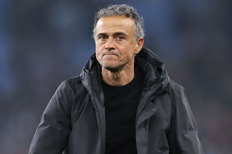 HLV Luis Enrique. Ảnh: Getty.