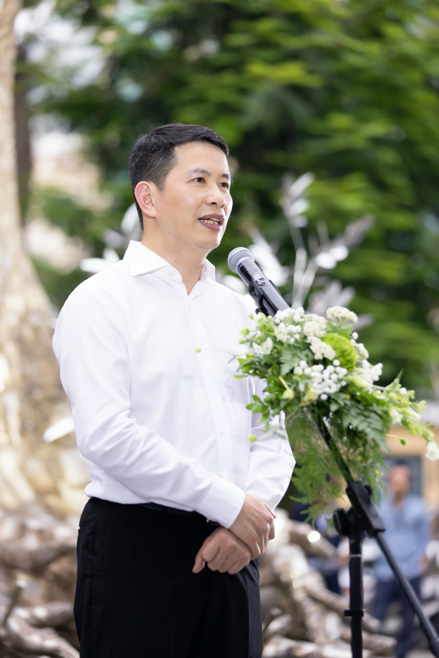 ông Phạm Tuấn Long - Chủ tịch UBND quận Hoàn Kiếm