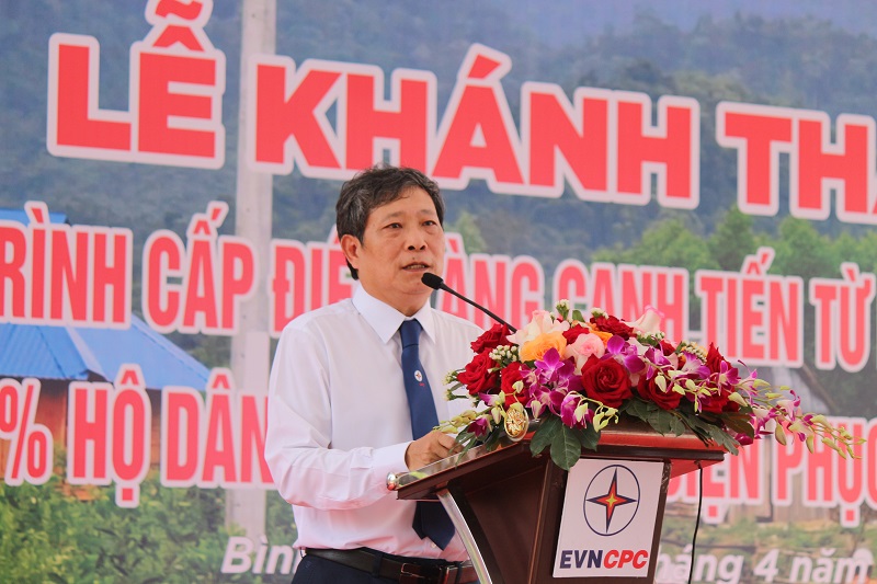 Ông Thái Minh Châu – Giám đốc Công ty Điện lực tỉnh Bình Định. 