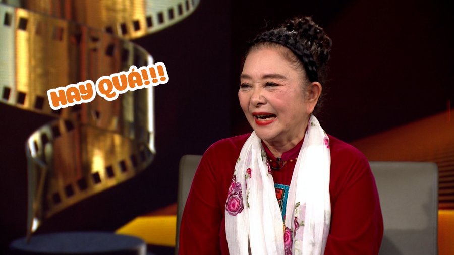 NSƯT Thanh Loan cùng niềm vui bất ngờ sau khi nghe câu chuyện tình cờ từ MC Thái Trang