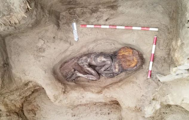 Người phụ nữ này sống vào khoảng năm 3000 đến 1800 trước Công nguyên, được chôn cất cùng với những đồ tùy táng đáng chú ý ở Peru.