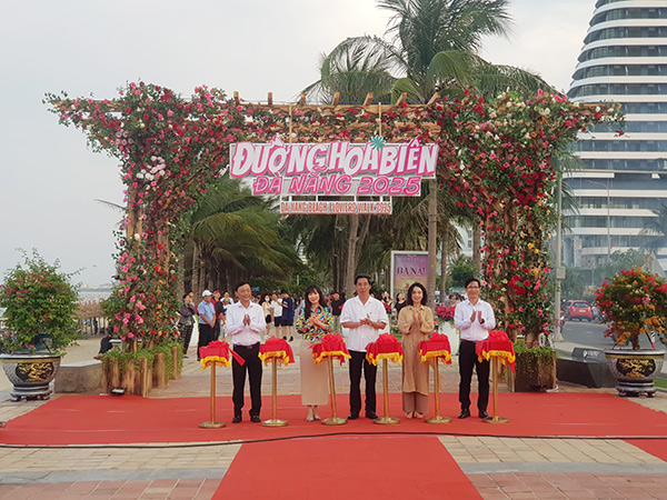 Khai trương đường hoa biển Đà Năngx 2025 chiều 30/4.