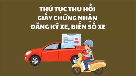 Nghị định 168, quy định thu hồi biển số xe