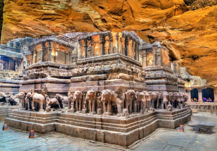 Cận cảnh ngôi đền. Ảnh: Pinterest.