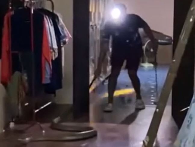 Ảnh cắt từ clip.