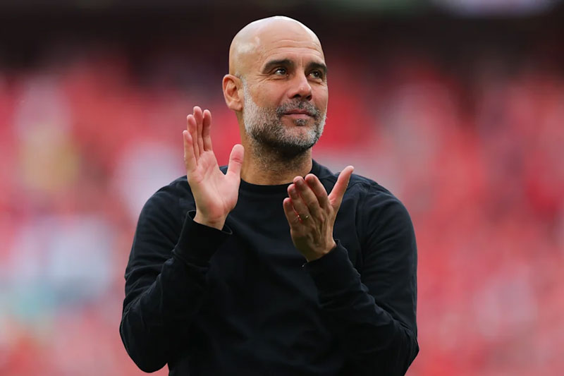 HLV Pep Guardiola. Ảnh: Getty.