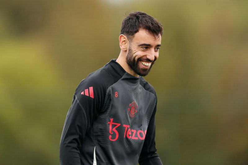 Bruno Fernandes. Ảnh: Getty.