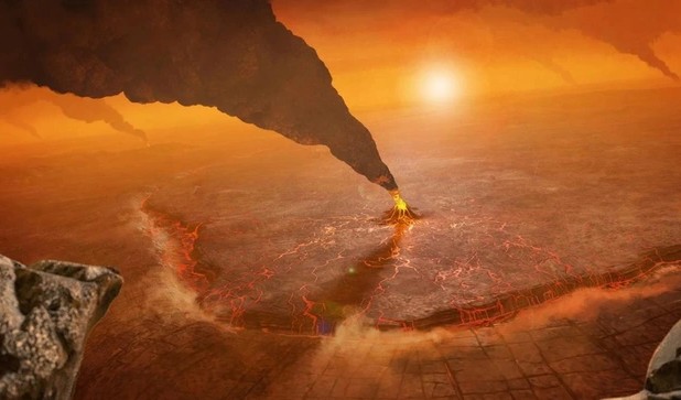 Hành tinh láng giềng có thể không phải là một quả cầu chết - Ảnh đồ họa: NASA/SCITECH DAILY