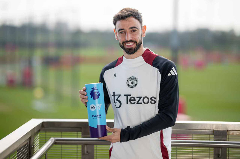 Bruno Fernandes. Ảnh: Man Utd.