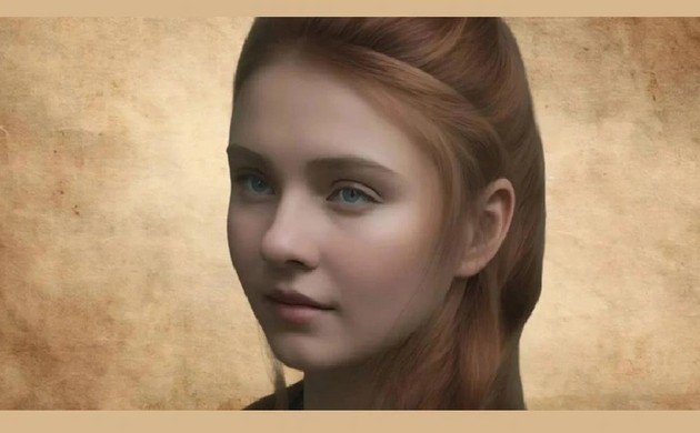 Chân dung mỹ nhân Hy Lạp 3.500 năm trước - Ảnh: ANCIENT ORIGINS