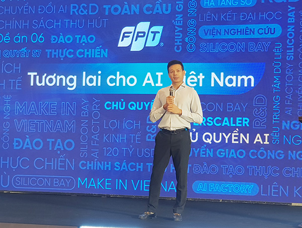 Ông Vũ Anh Tú phát biểu tại hội thảo.