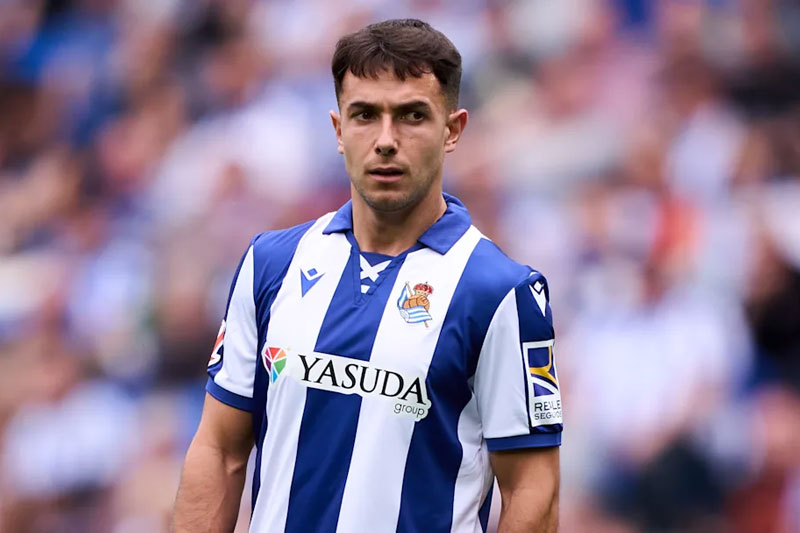 Martin Zubimendi. Ảnh: Getty.