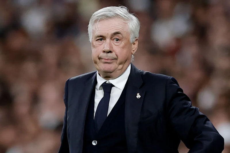 HLV Carlo Ancelotti. Ảnh: Getty.