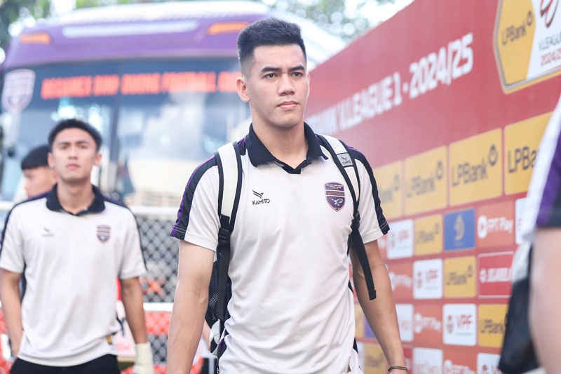 Tiến Linh thi đấu sa sút trong thời gian gần đây. Ảnh: B.Bình Dương.