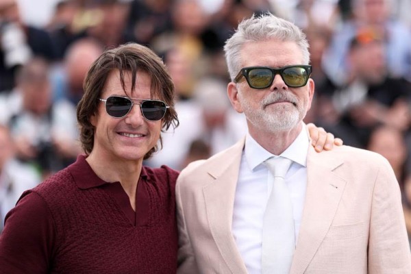 Tài tử Tom Cruise và Đạo diễn Christopher McQuarrie tại LHP Cannes lần thứ 78