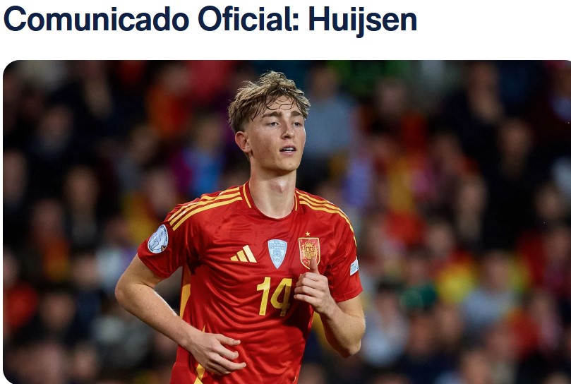 Real ra thông báo về việc chiêu mộ Dean Huijsen.