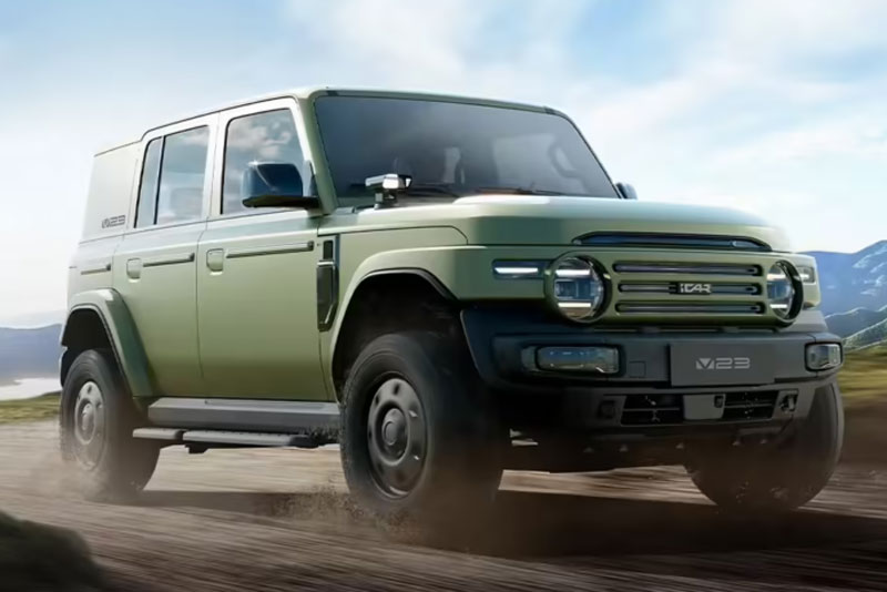 Chery iCar V23 Retro Edition.