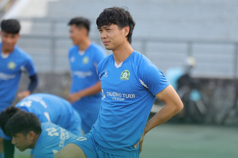 Công Phượng vừa được gọi trở lại ĐT Việt Nam. Ảnh: Trường Tươi Bình Phước.