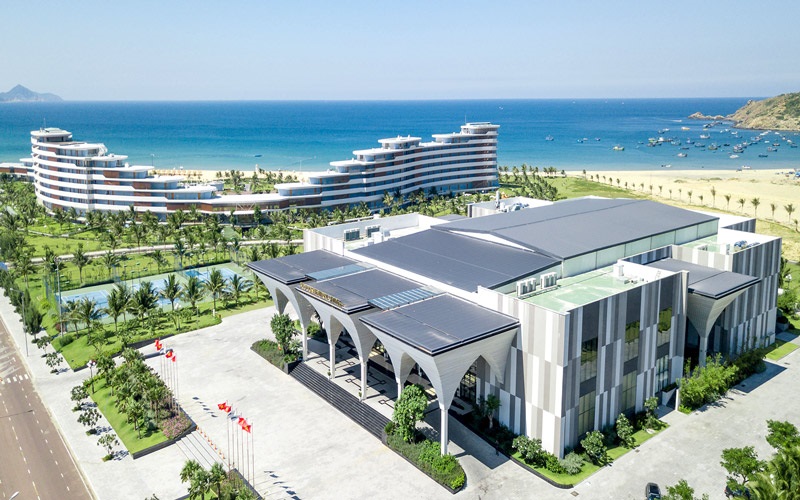 FLC Nhơn Lý - nơi diễn ra hội nghị liên kết phát triển du lịch một số tỉnh, thành phố khu vực Duyên hải miền Trung – Tây Nguyên. 