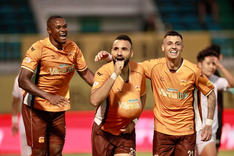 HAGL đã trụ hạng. Ảnh: VPF.