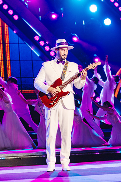 Các nghệ sĩ quốc tế góp phần đem lại thành công cho chương trình.