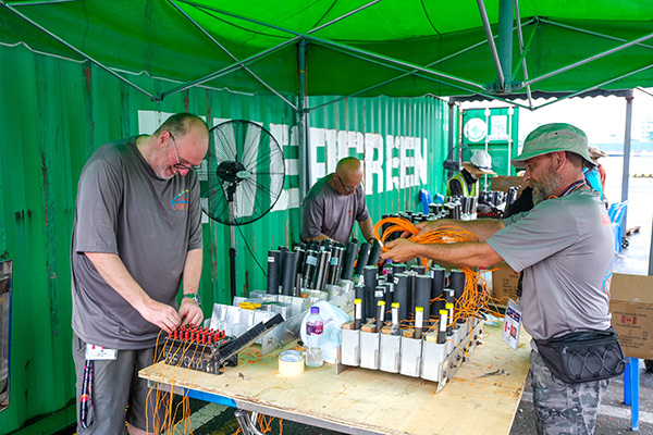 Đội Orion Fireworks (Canada) sẵn sàng toả sáng tại DIFF 2025.