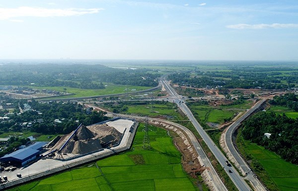 Cao tốc Bắc - Nam qua địa bàn TP Đà Nẵng.